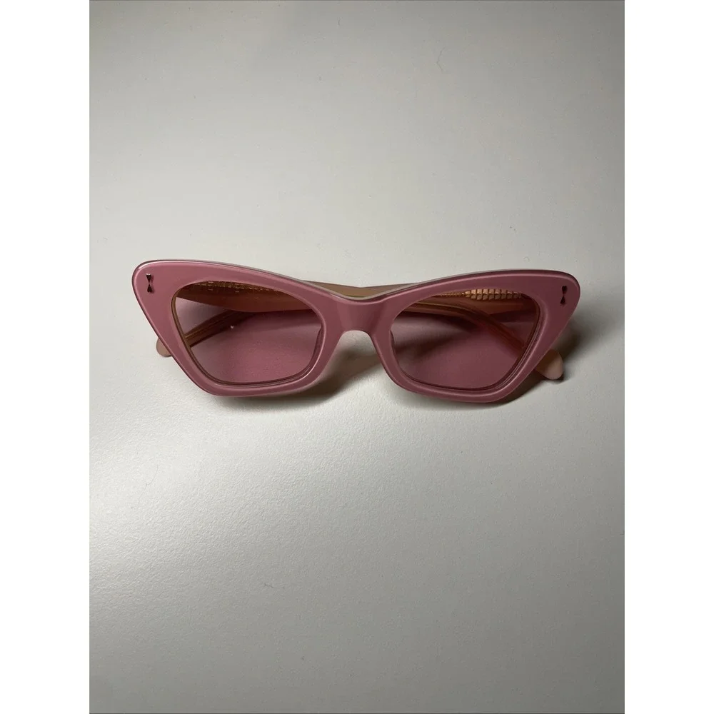 Zimmermann Tallow Cat eye Sunglasses Pink Made In Italy